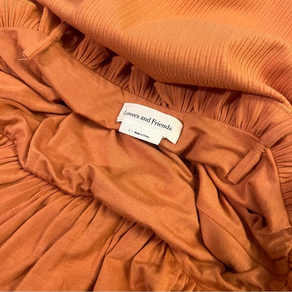 Lovers & Friends Sade Mini Dress in Ginger Size Small - Picture 11 of 13